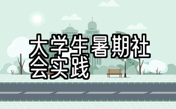 大学生暑期社会实践报告3000字