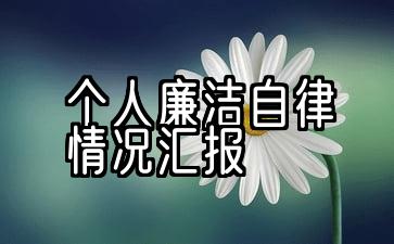 2021优秀廉洁自律典范个人总结