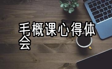 毛概课心得体会200字