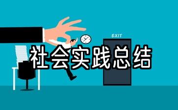 5.社会实践的个人总结模式