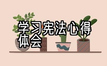 小学生宪法心得体会200字(最新版)